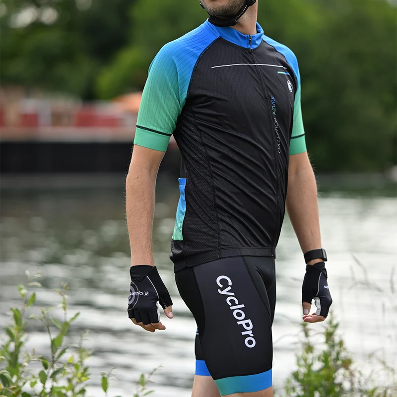 Tenue De Cyclisme Bleue - Collection Azure