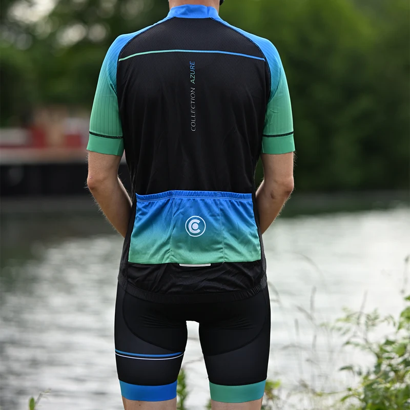 Tenue De Cyclisme Bleue - Collection Azure