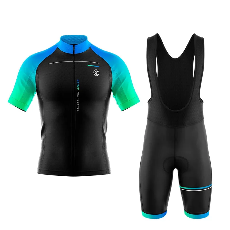 Tenue De Cyclisme Bleue - Collection Azure