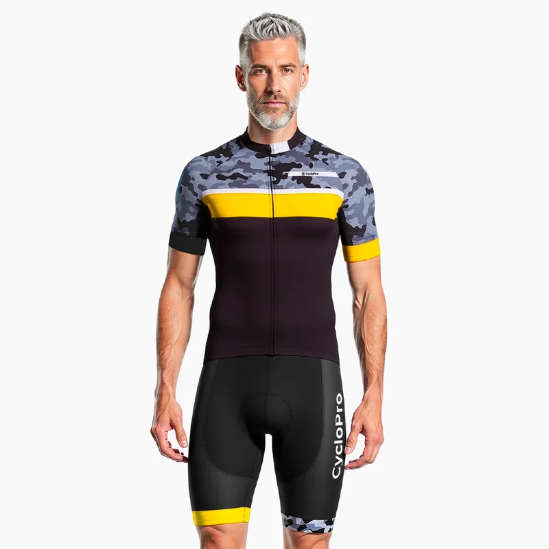 Tenue de Cycliste Route Jaune - CamoRide