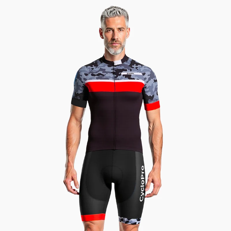Tenue de Cycliste Route Rouge - CamoRide