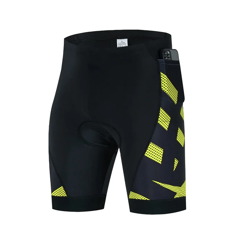 Cuissard Cycliste 3 Poches jaune - Practical+