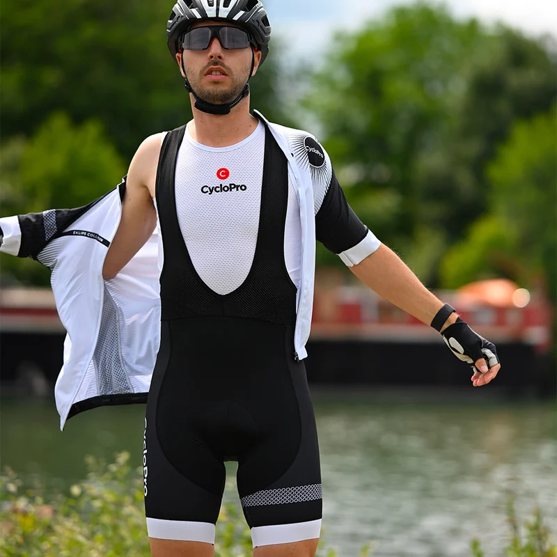 Tenue De Cyclisme Été Blanche - Collection Eklïps