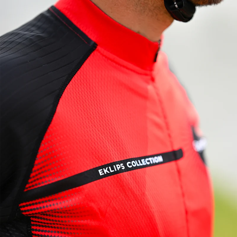 Tenue De Cyclisme Été Rouge - Collection Eklïps