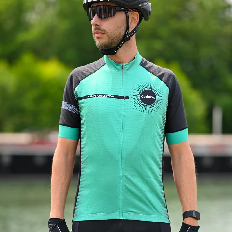 Tenue De Cyclisme Été Turquoise - Collection Eklïps