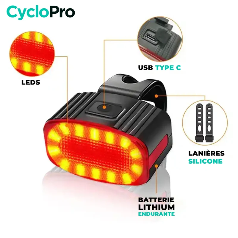 Kit lampe Vélo - VisibilityMAX