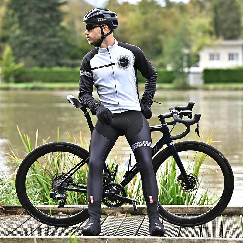 Tenue cycliste hiver Blanche - Eklïps