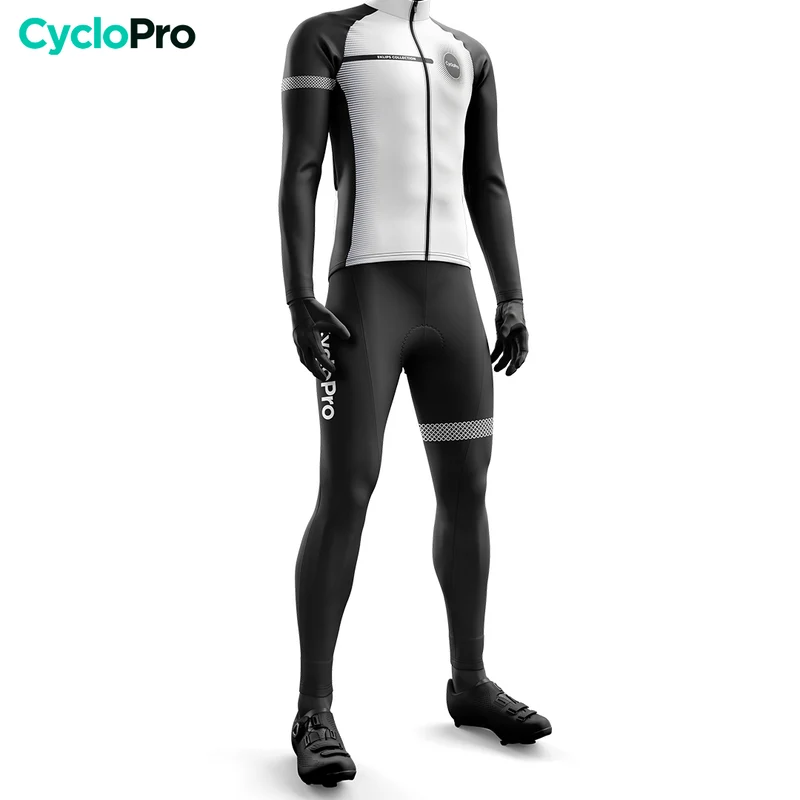 Pack Complet Hiver Blanche Eklïps - Tenue + Gants + Couvre-chaussures + Cagoule