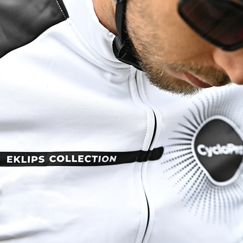 Tenue cycliste hiver Blanche - Eklïps