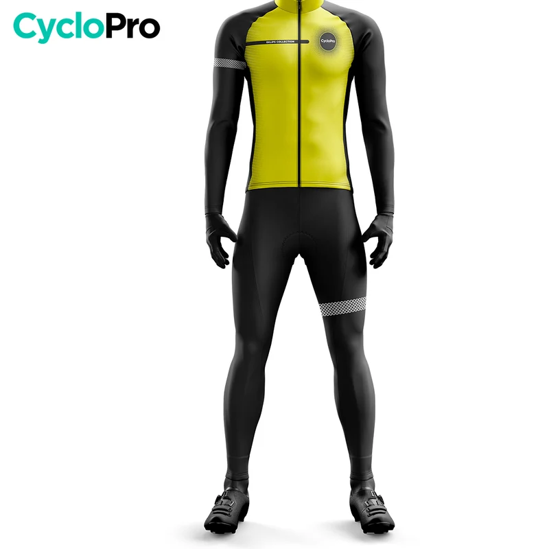 Pack Complet Hiver Jaune Eklïps - Tenue + Gants + Couvre-chaussures + Cagoule