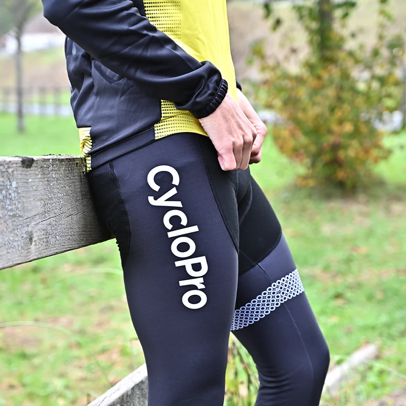 Tenue cycliste hiver Jaune - Eklïps