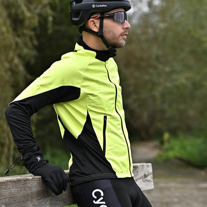 VESTE THERMIQUE CYCLISME GRAND FROID - MOUNTAIN+
