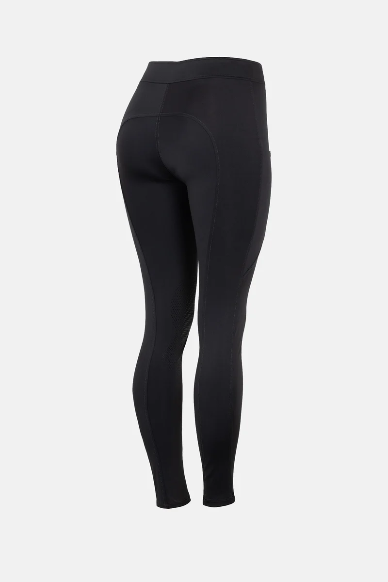 Estelle Pantalon d'équitation femme avec grip aux genoux Black 42