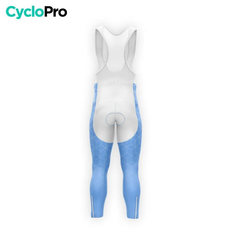 TENUE CYCLISTE AUTOMNE HOMME BLEU - CUBIC+