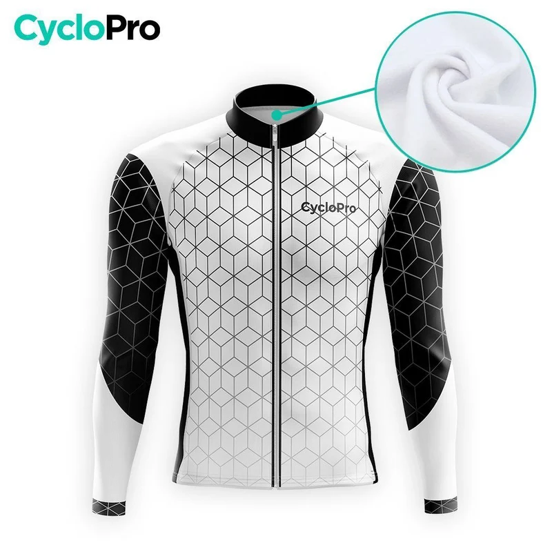 TENUE CYCLISTE AUTOMNE HOMME NOIR - CUBIC+