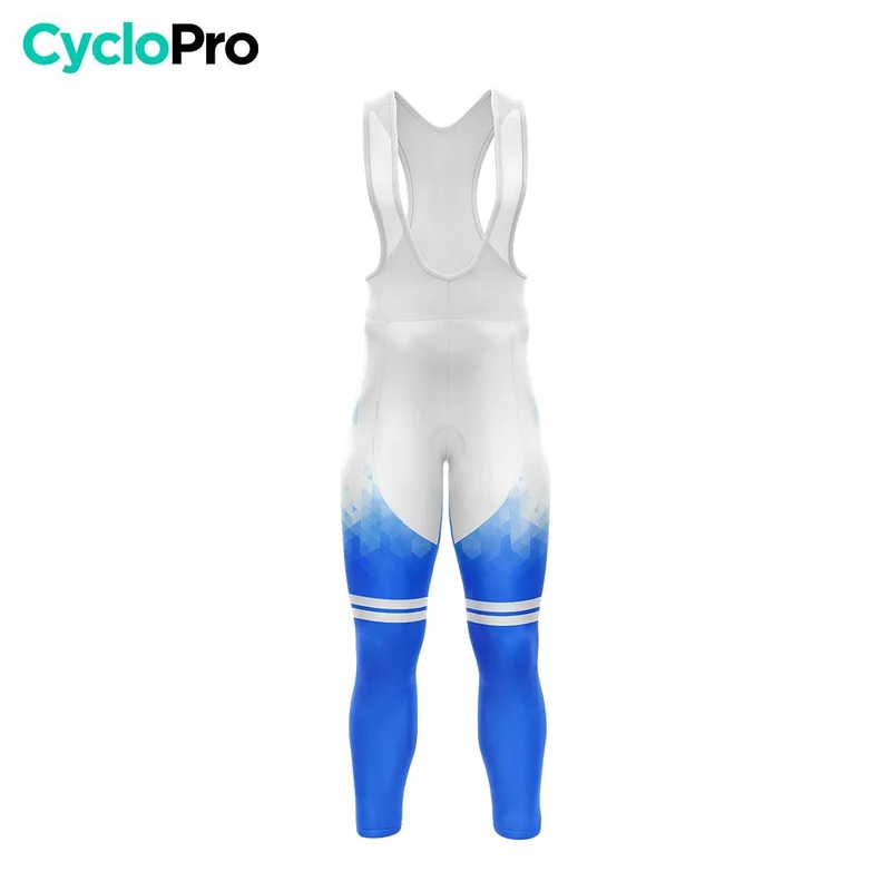 TENUE CYCLISTE AUTOMNE HOMME BLEUE - CRISTAL+