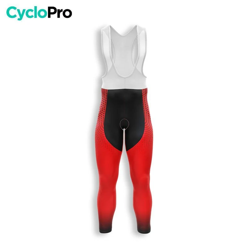 TENUE CYCLISTE AUTOMNE HOMME ROUGE - DIMENSION+