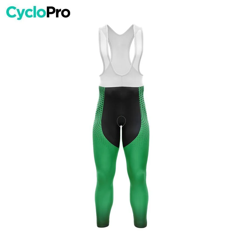 TENUE CYCLISTE AUTOMNE HOMME VERTE - DIMENSION+