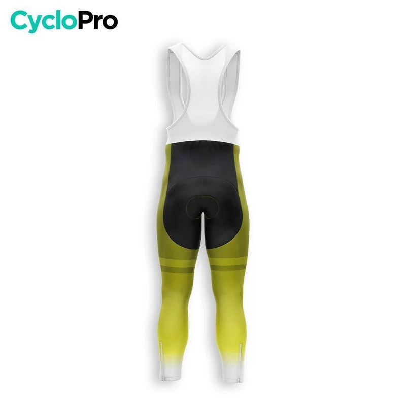 TENUE CYCLISTE AUTOMNE HOMME JAUNE - TRACE+