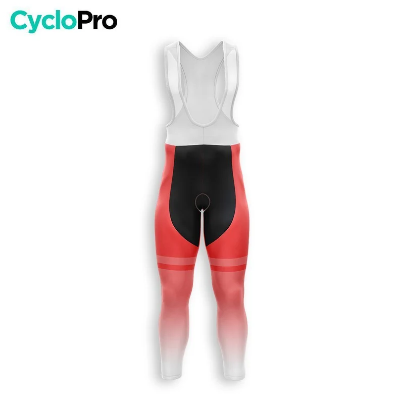 TENUE CYCLISTE AUTOMNE HOMME ROUGE - TRACE+