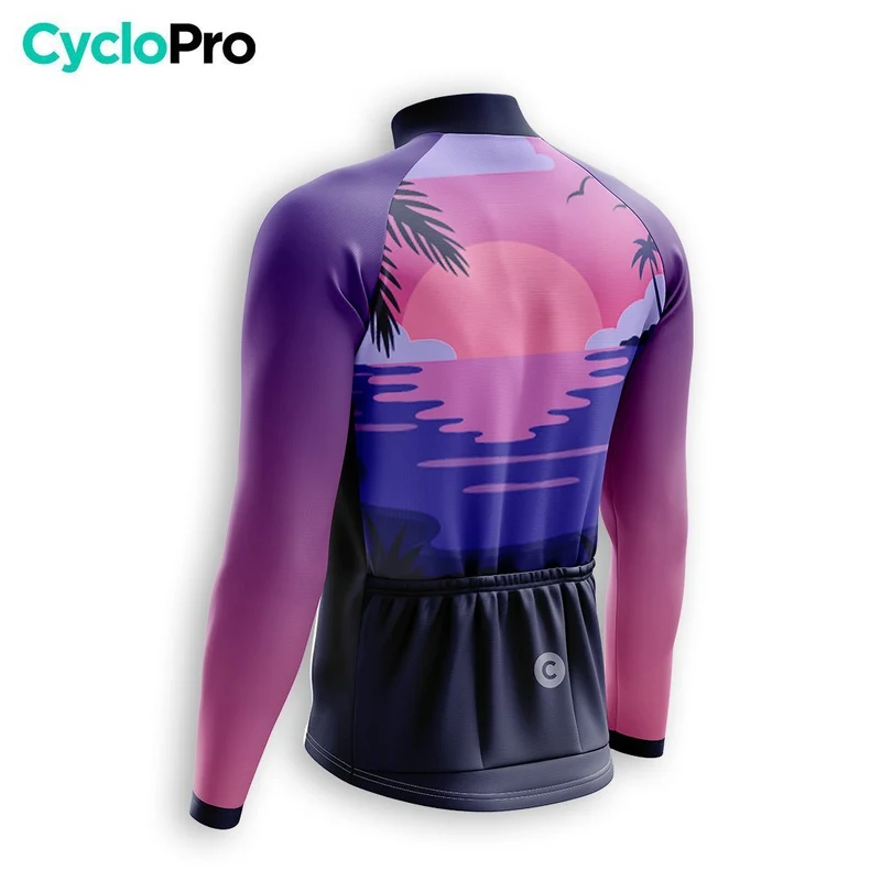 MAILLOT LONG DE CYCLISME AUTOMNE - RELAX+