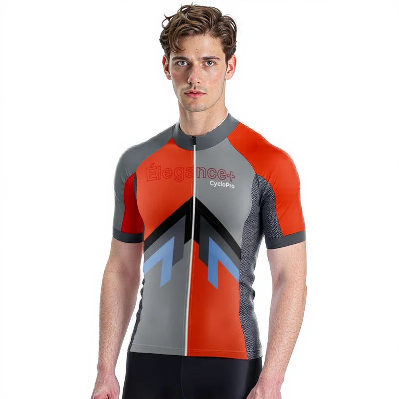 MAILLOT DE CYCLISME ÉTÉ HOMME - ÉLEGANCE