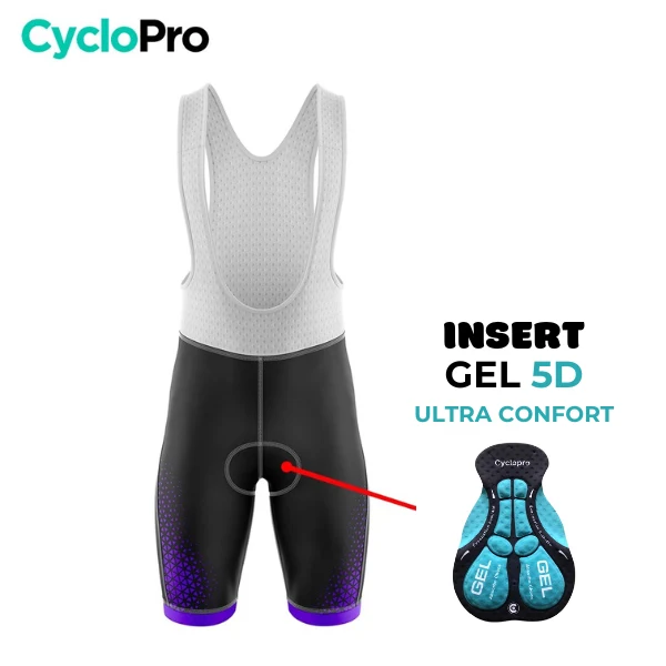 Tenue De Cyclisme Mont Ventoux Violette - Performance
