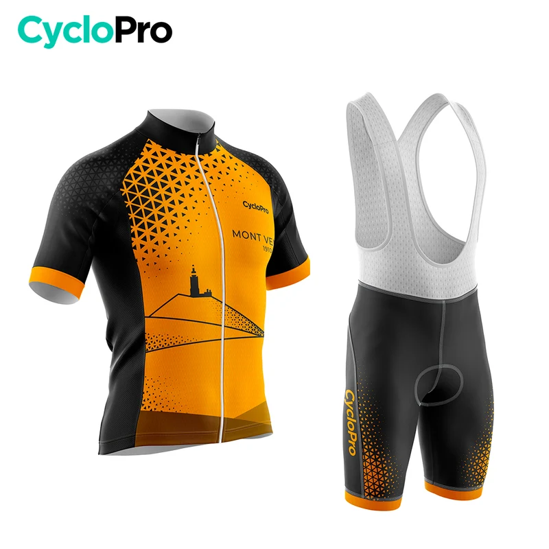 Tenue De Cyclisme Mont Ventoux Orange - Performance