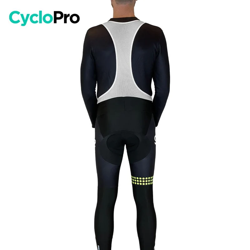 COLLANT CYCLISTE JAUNE LIBERTY+ - HIVER - DESTOCKAGE