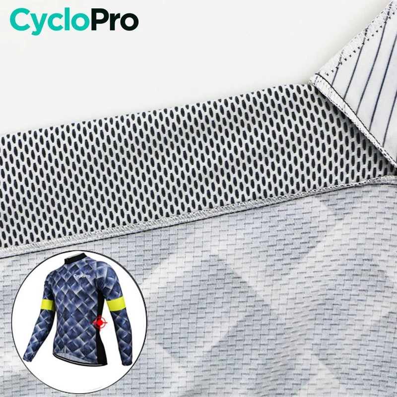 MAILLOT LONG DE CYCLISME - HIVER - RAIN+