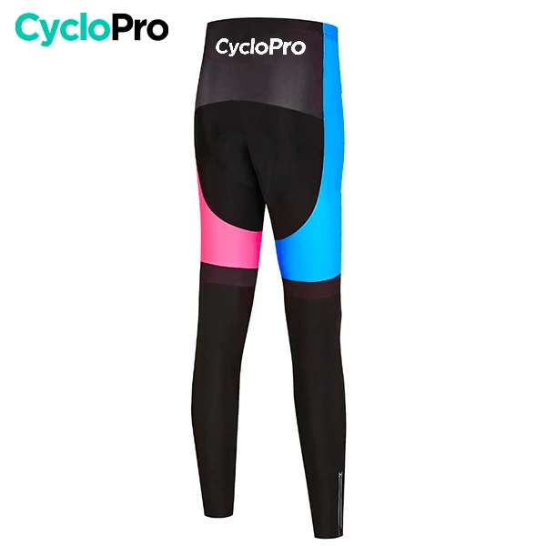 COLLANT CYCLISTE POUR FEMMES - HIVER - ECLIPSE ROSE