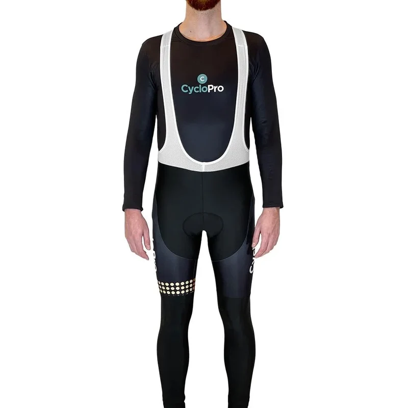 COLLANT CYCLISTE ORANGE LIBERTY+ - HIVER