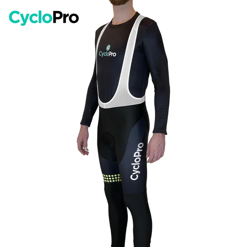COLLANT CYCLISTE JAUNE LIBERTY+ - HIVER