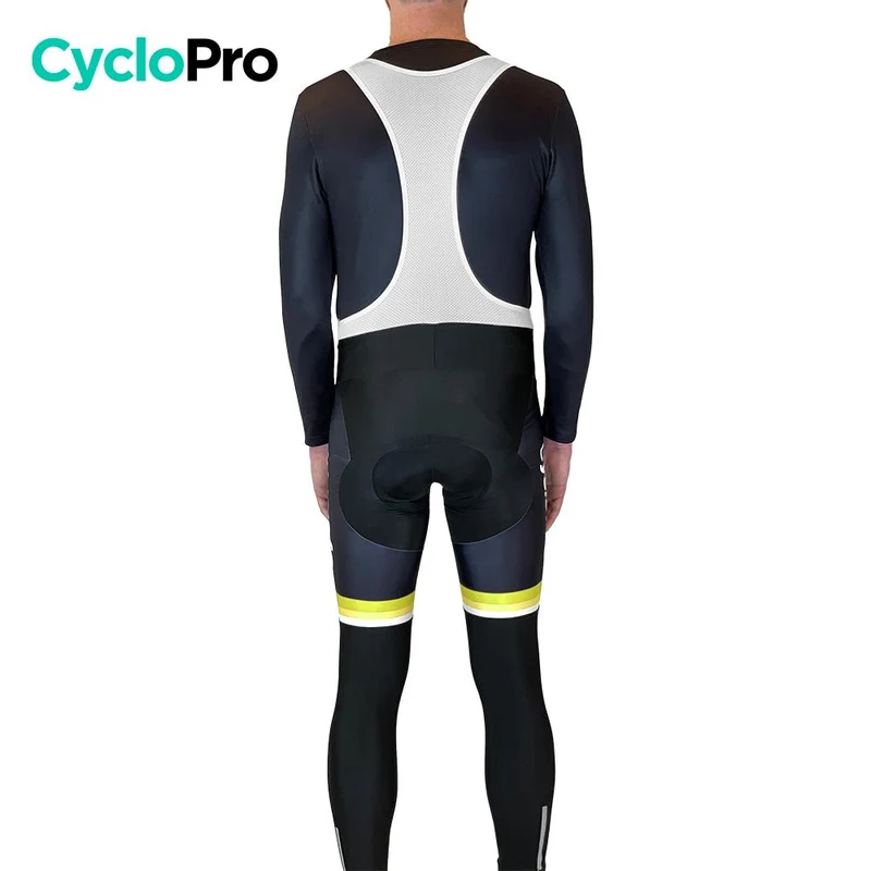 COLLANT CYCLISTE JAUNE ÉVASION+ - HIVER