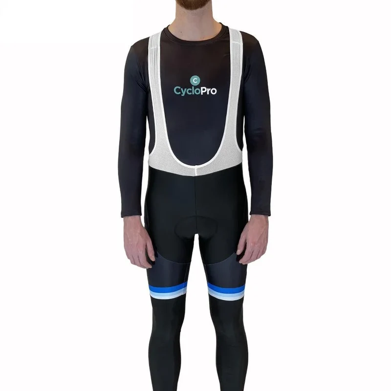 COLLANT CYCLISTE BLEU ÉVASION+ - HIVER
