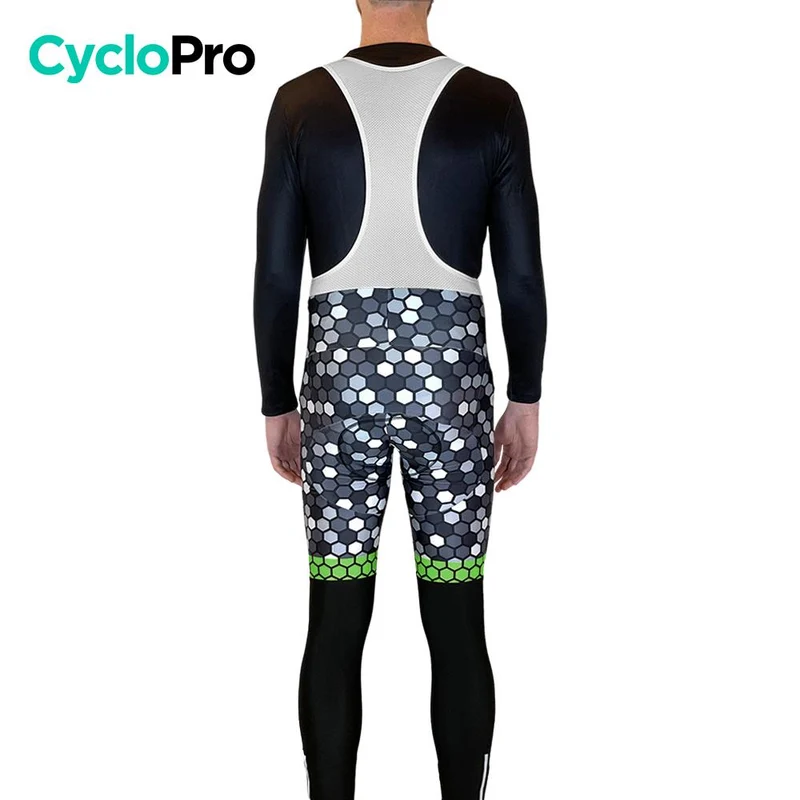COLLANT CYCLISTE VERT ATMOSPHÈRE+ - HIVER