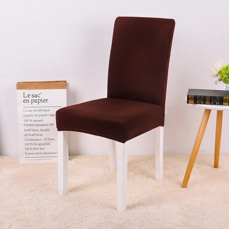 Housse de Chaise Brun