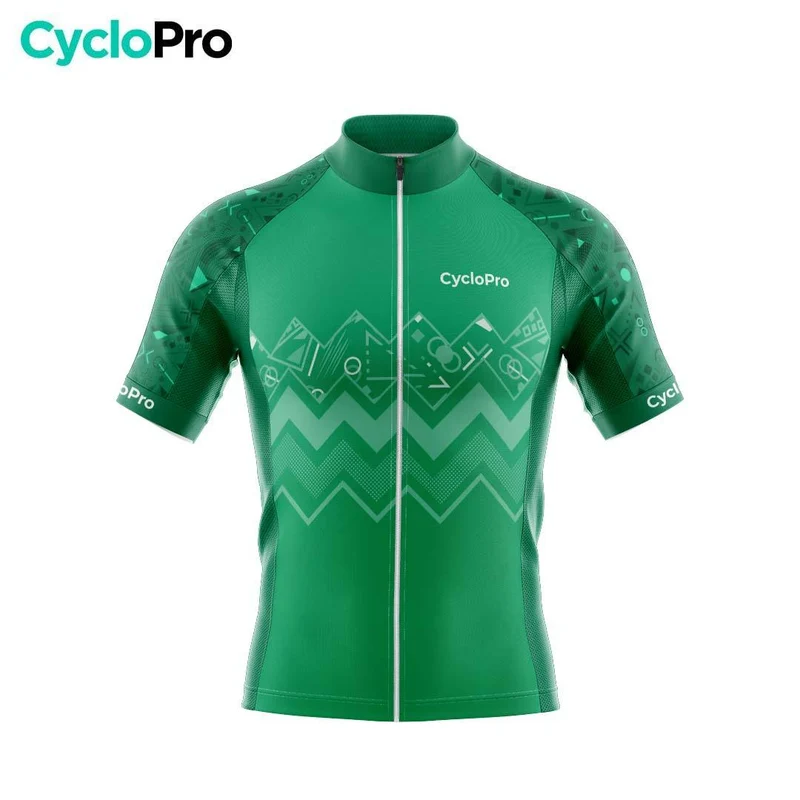 TENUE DE CYCLISME ÉTÉ HOMME VERTE - WAVE+