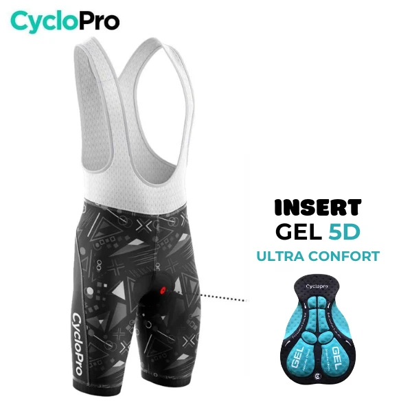 TENUE DE CYCLISME ÉTÉ HOMME NOIR - WAVE+