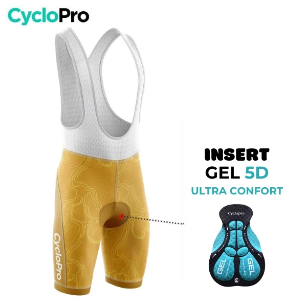 TENUE DE CYCLISME ÉTÉ HOMME JAUNE - FLUIDITY+