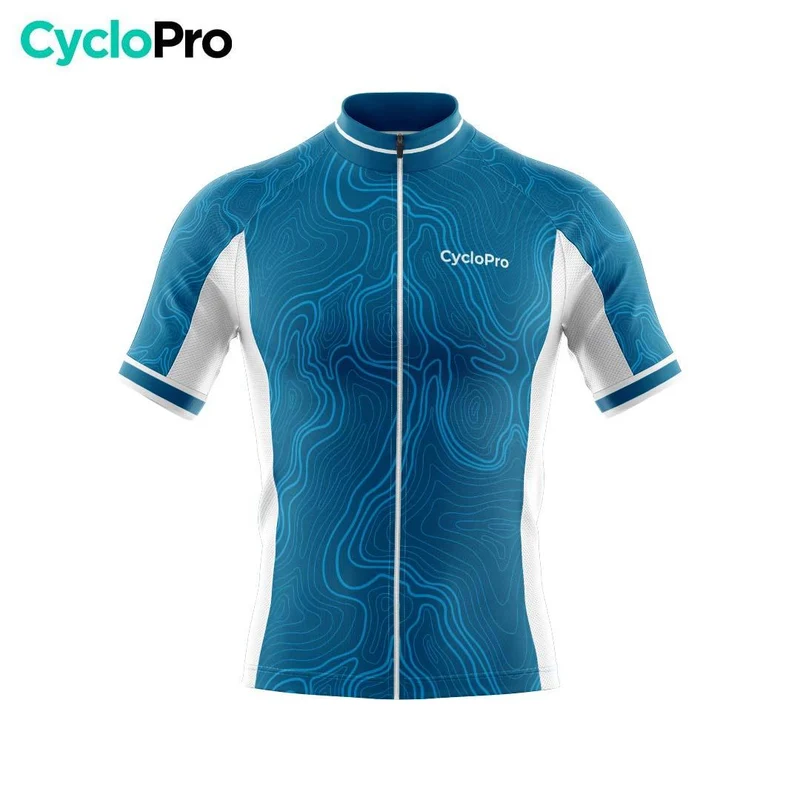 TENUE DE CYCLISME ÉTÉ HOMME BLEUE - FLUIDITY+