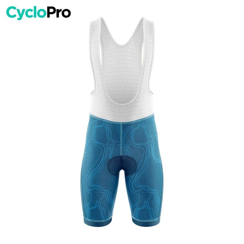 TENUE DE CYCLISME ÉTÉ HOMME BLEUE - FLUIDITY+
