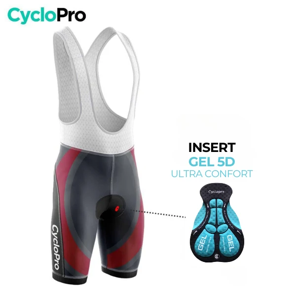 TENUE DE CYCLISME ÉTÉ HOMME ROUGE - GLADIATOR+