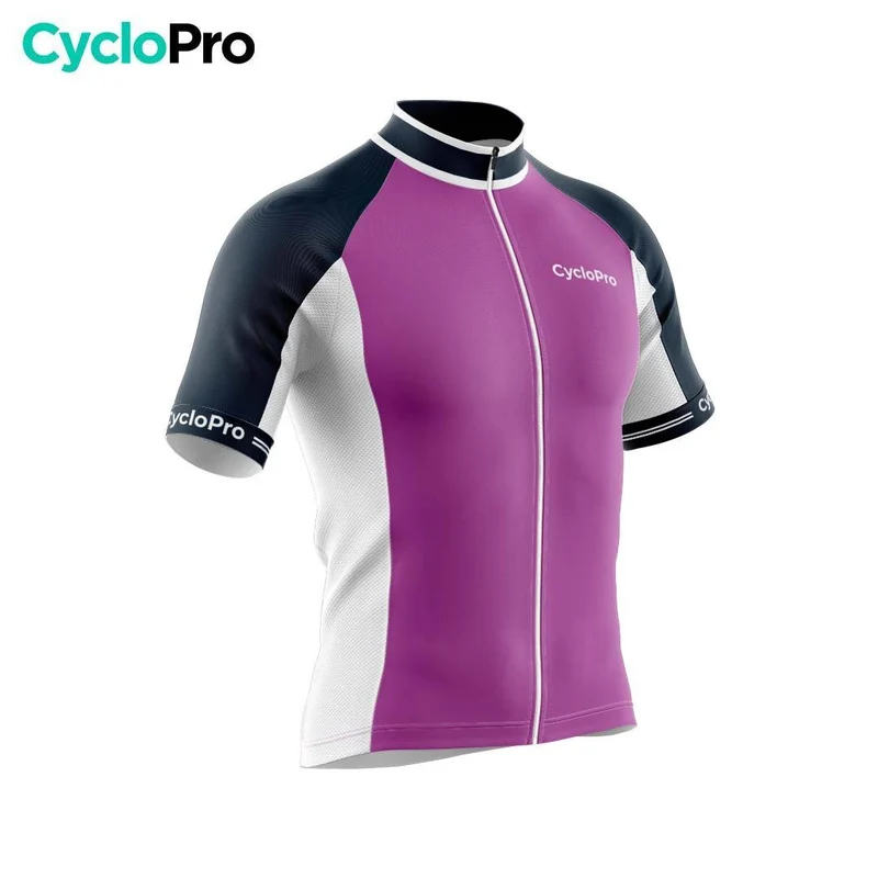 TENUE DE CYCLISME ÉTÉ HOMME VIOLET - UNI+
