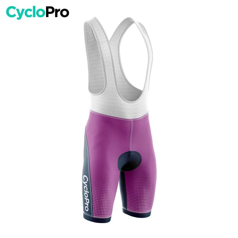 TENUE DE CYCLISME ÉTÉ HOMME VIOLET - UNI+