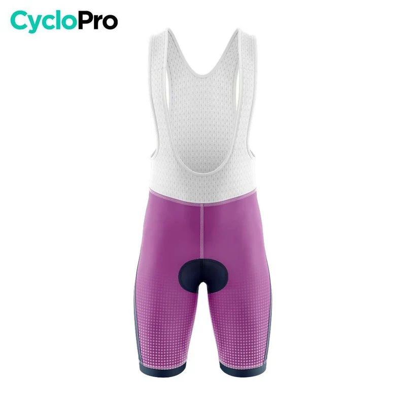 TENUE DE CYCLISME ÉTÉ HOMME VIOLET - UNI+
