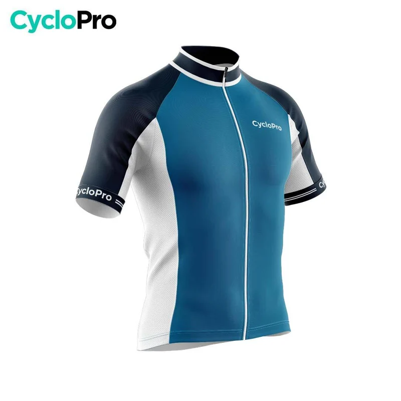 TENUE DE CYCLISME ÉTÉ HOMME BLEUE - UNI+