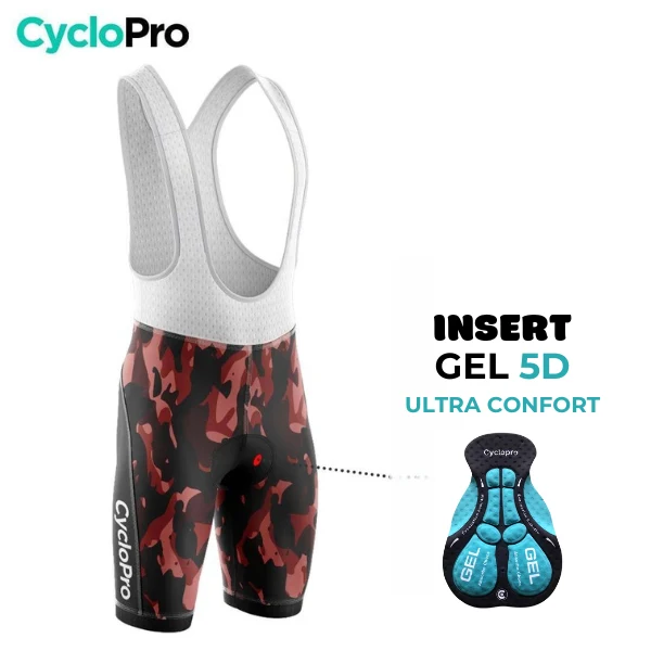 Tenue De Cyclisme été Rouge - Militaro+