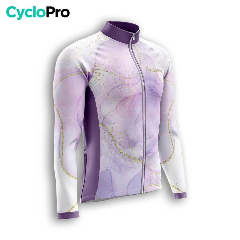 TENUE CYCLISTE HIVER HOMME VIOLETTE - TEINTE+