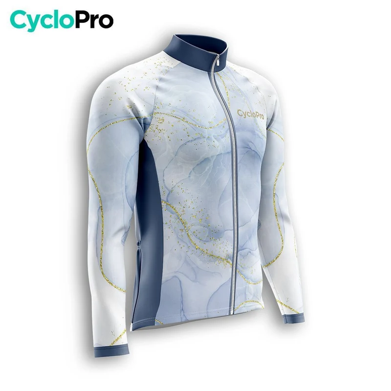 TENUE CYCLISTE HIVER HOMME BLEUE - TEINTE+